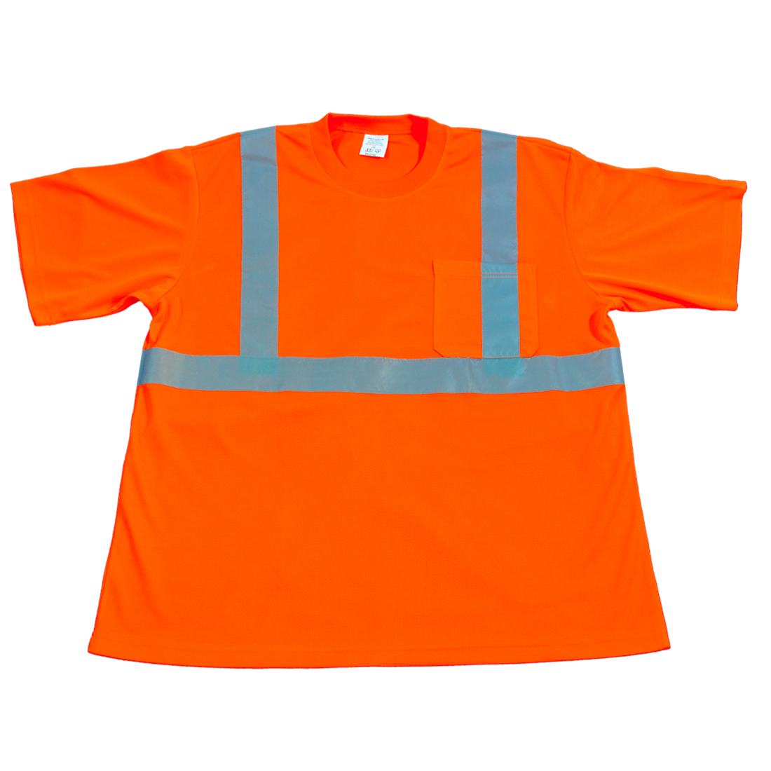 OTS2-4X High Visibility T-Shirt with Pocket - Occunomix Class 2 Moisture Wicking Birdseye, 4X