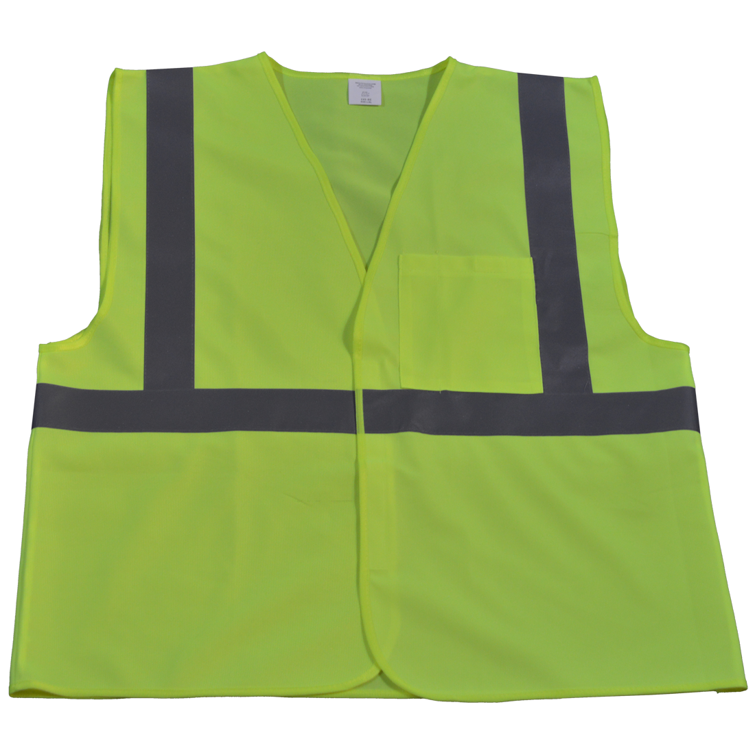 LV2-EC-S-M Safety Vest Economy Line Ansi Class Ii Lime Solid, Small & Medium