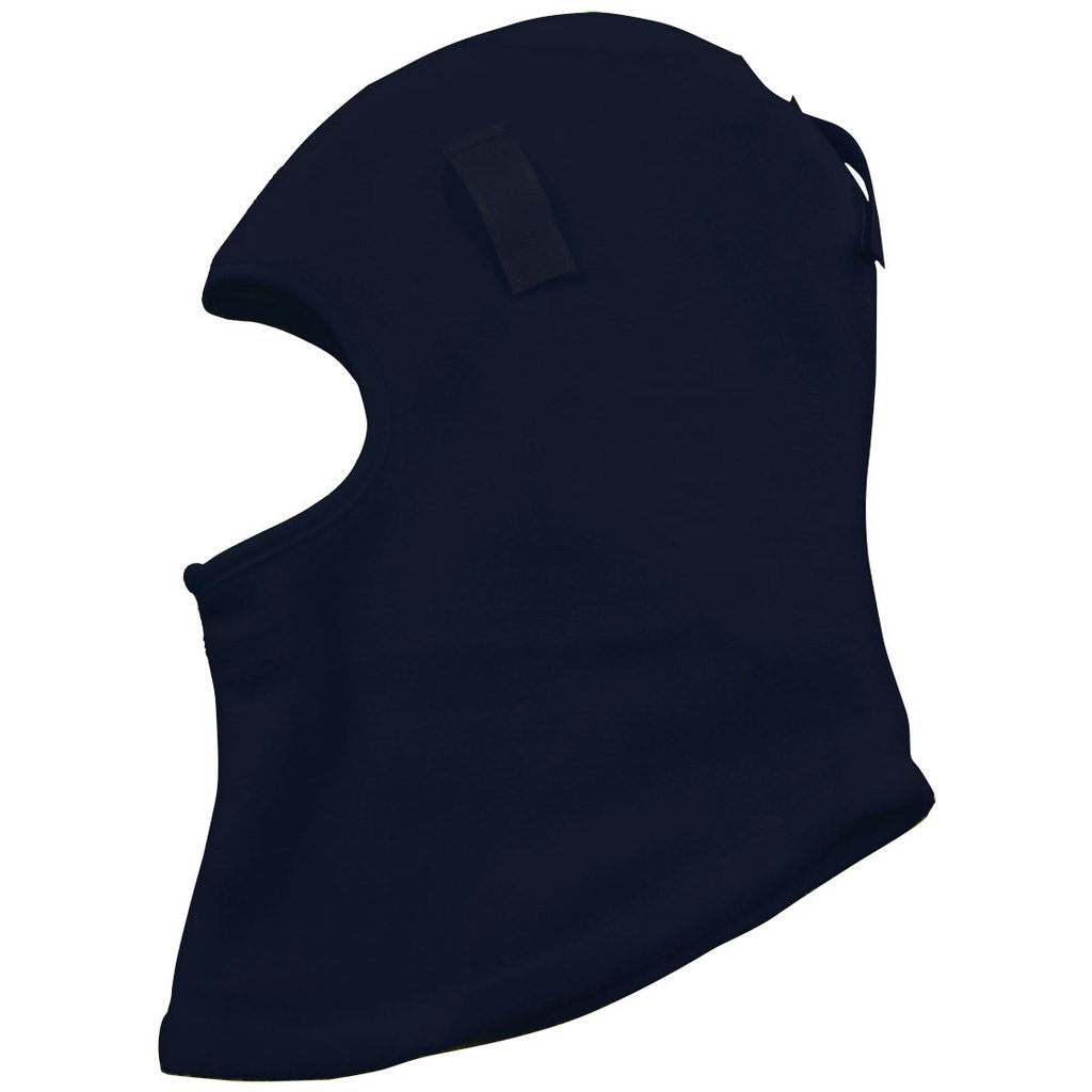 Balaclava Fleece Head Wear Ski Mask & Hardhat Liner, Black - One Size