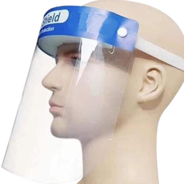 FFS-103 Disposable Pet Full Face Faceshield - Clear, One Size