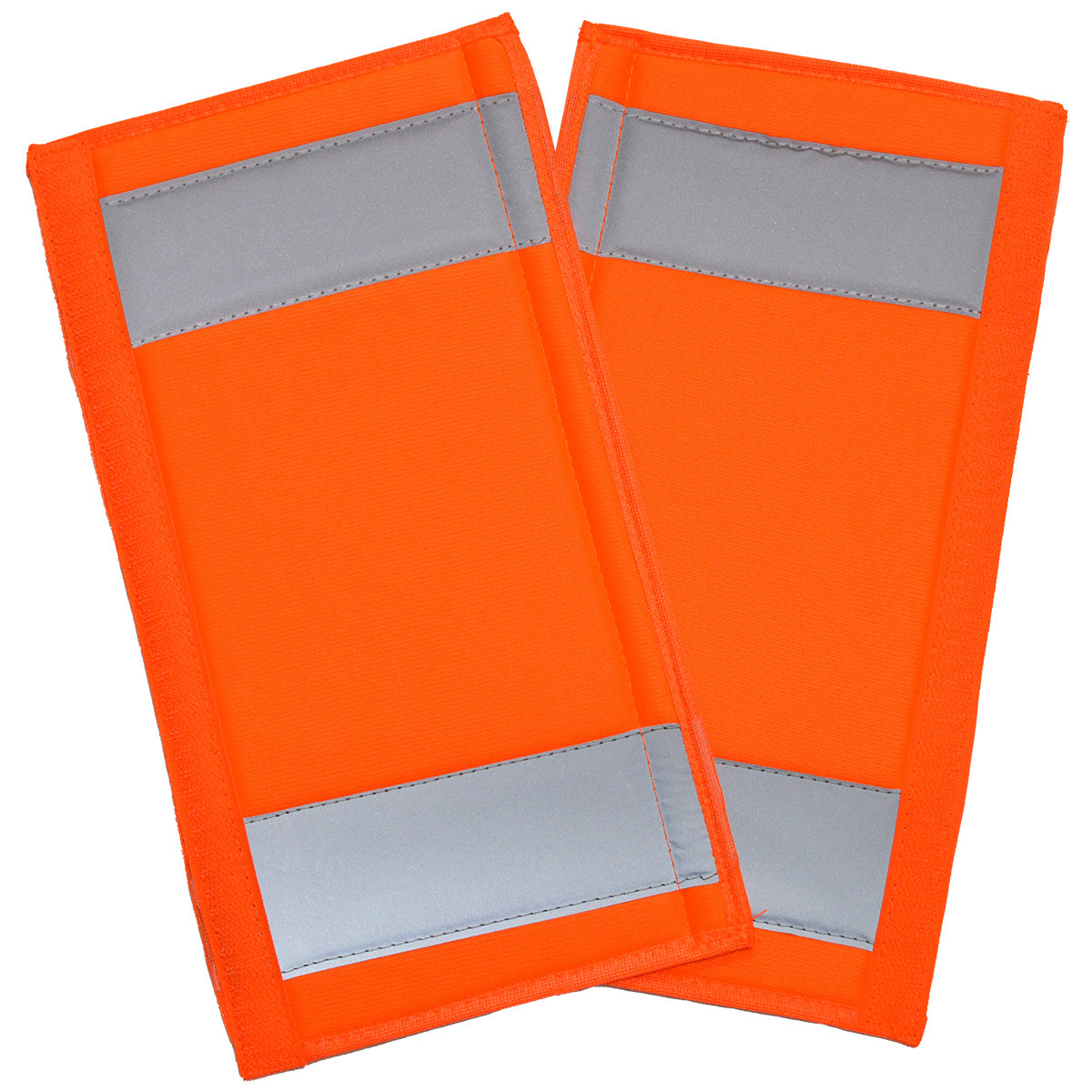 PADSBC-O High Visibility Padded Seat Belt Shoulder Cover, Shoulder Strap Protector & Harness Cushion, Orange, One Size - 2 Piece