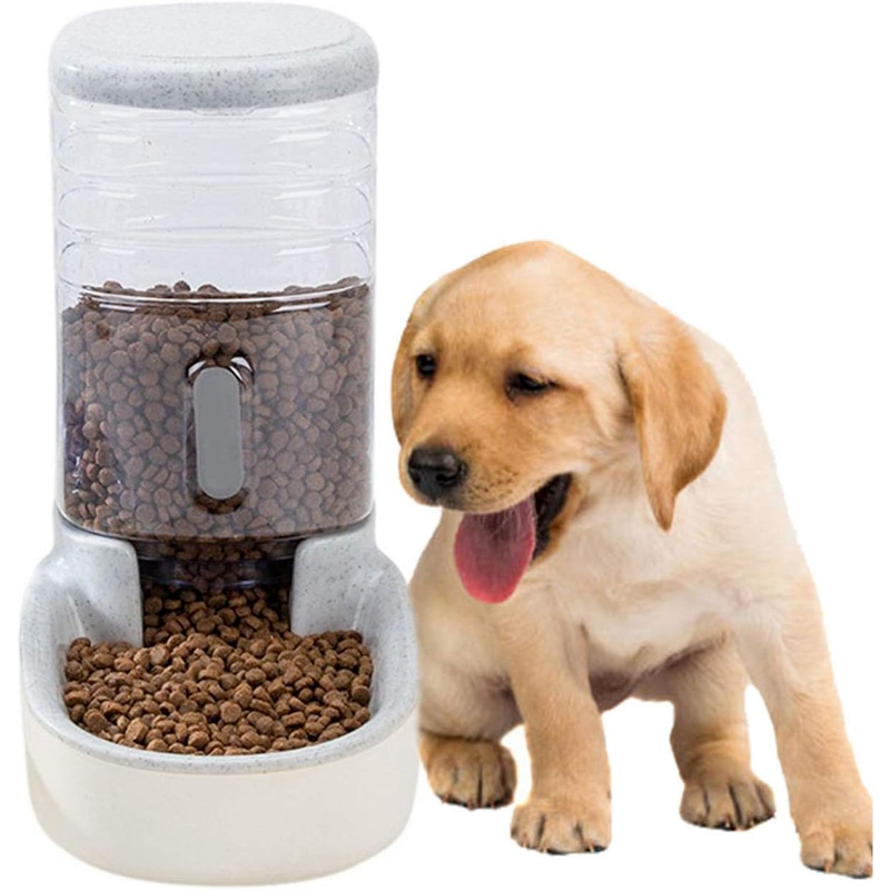 Picture of Peters Place ARDF 1 gal Gravity Fee Automatic Replenish Dog Food Dispenser Station&#44; Easily Clean