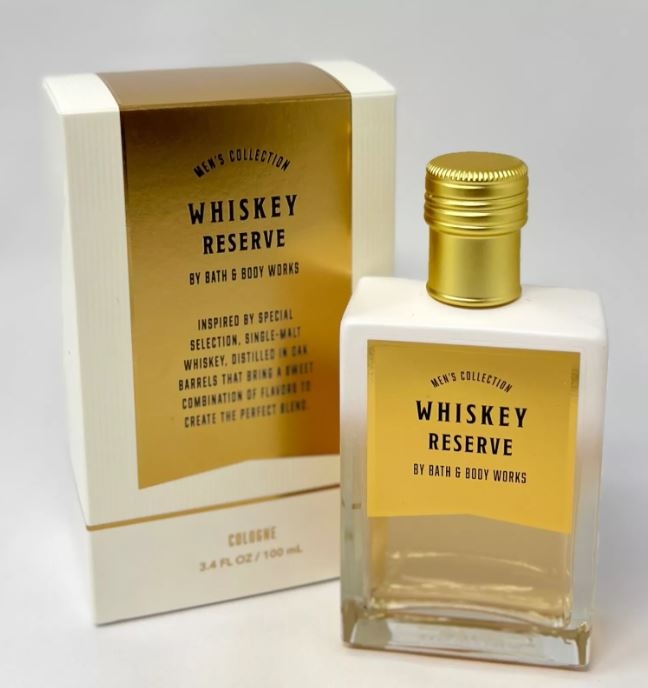 Picture of Bath & Body Works BB78446 New Bath & Body Works Whiskey Reserve Men&apos;s Collection Cologne Spray Mist 3.4 Oz