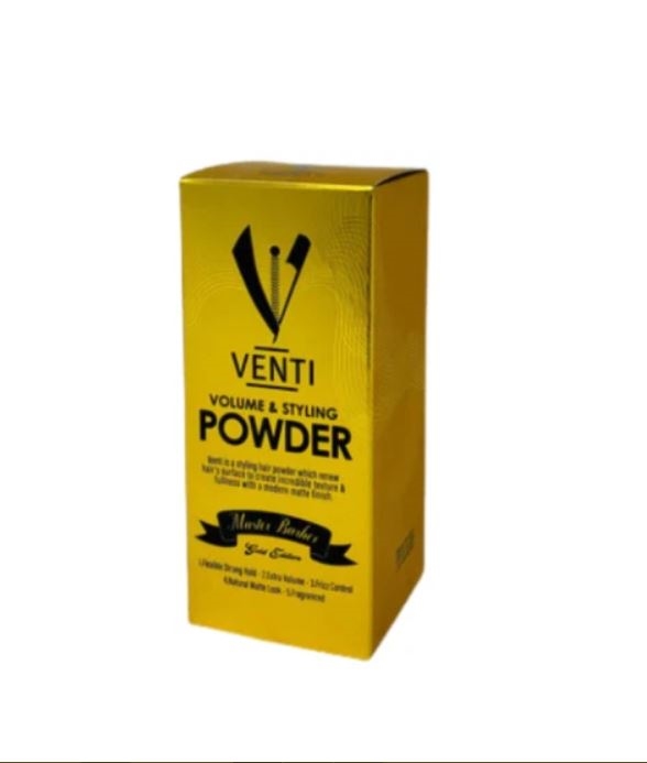 Picture of Venti vn67341 Venti Master Barber Gold Edition Volume & Styling Hair Powder 1.06 oz