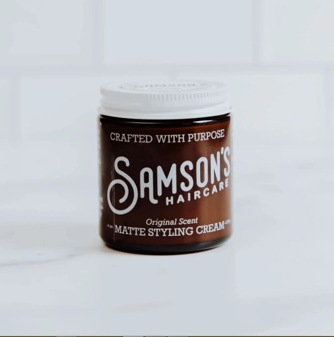 Picture of Samson&apos;s Haircare SS89377 Samson&apos;s Haircare Matte Styling Cream 4 oz