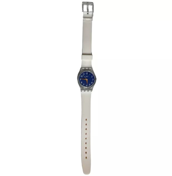 Picture of Swatch SW30051 Swatch Women&apos;s The Gold Within You Analog Quartz Watch&#44; 25mm&#44; White