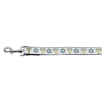 Picture of Mirage 125-238 1004 Jewish Traditions Nylon Dog Leash - 4 ft.