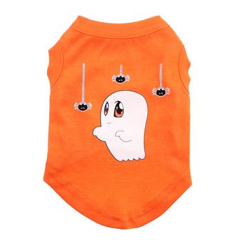 Picture of Mirage 51-176 SMOR Sammy the Ghost Dog Shirt&#44; Orange - Small