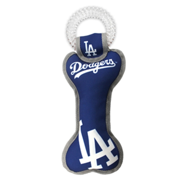 Picture of Pets First LAD-3310 14 x 6.5 in. Los Angeles Dodgers Dental Tug Pet Toy