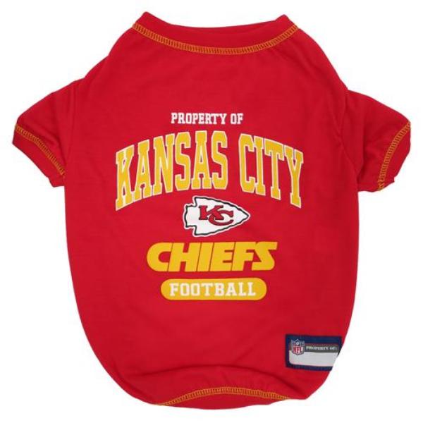 KCC-4014-XL Kansas City Chiefs Pet T-Shirt, Extra Large -  Pets First