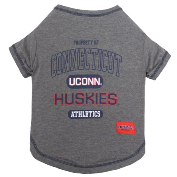 Picture of Pets First CT-4014-XL University of Connecticut T-Shirt for Pets&#44; Extra Large