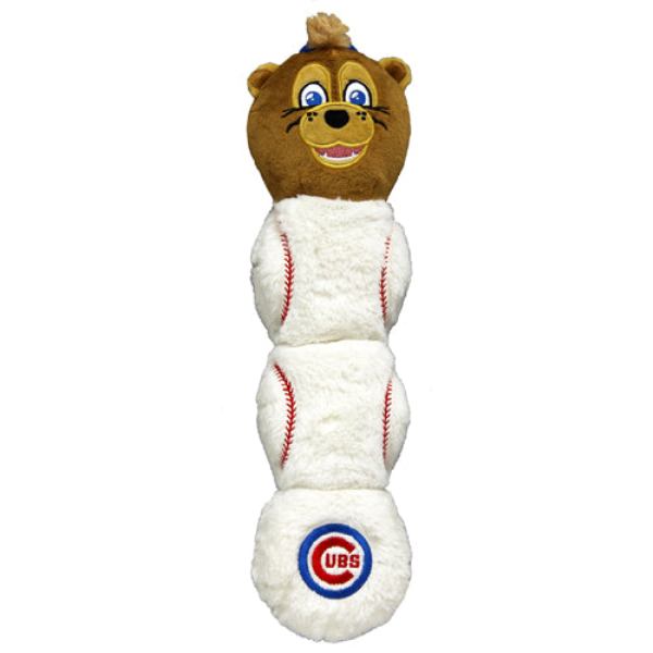 Picture of Pets First CUB-3226 16 x 3.5 in. Chicago Cubs Mascot Long Pet Toy