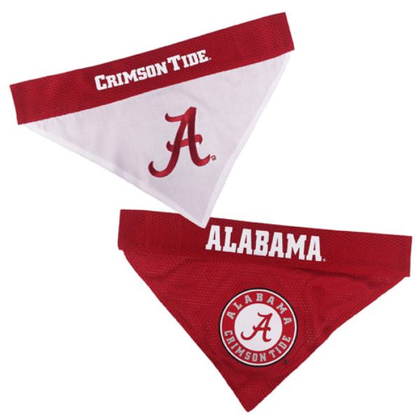 Picture of Pets First AL-3217-L-XL Alabama Crimson Tide Reversible Bandana for Pets&#44; Large & Extra Large