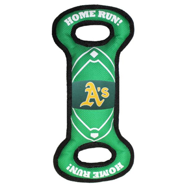 Picture of Pets First ATH-3030 Oakland Athletics Nylon Field Pet Toy