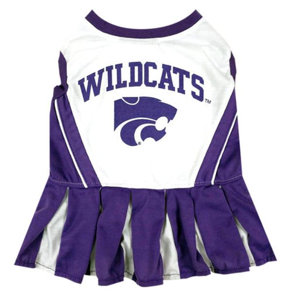 Picture of Pets First KS-4007-MD Kansas State Cheerleader Dress for Pets&#44; Medium