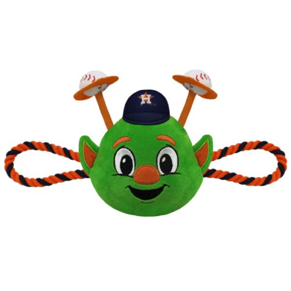 Picture of Pets First AST-3242 Houston Astros Mascot Rope Pet Toy