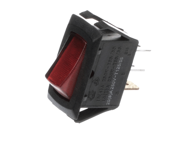 27727.0001 SPST On & Off Illuminated Red Switch -  Bunn-O-Matic