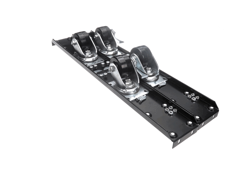 Picture of True 883123 Genuine OEM Caster Kit - 3.5 in.&#44; 2 with Brake&#44; 2 without Brake - Set of 4