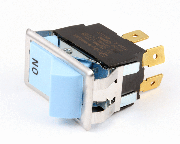 Picture of Blodgett 6500 DPST Blue Rocker Switch