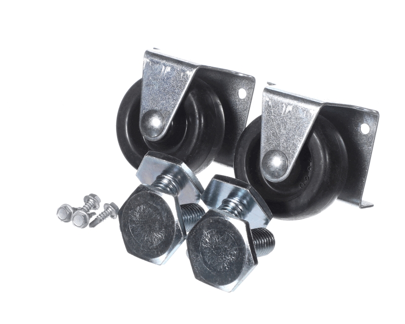 Picture of True 929654 Genuine OEM Caster Kit - 2 in.&#44; Includes 2 Leg Levelers - Set of 2