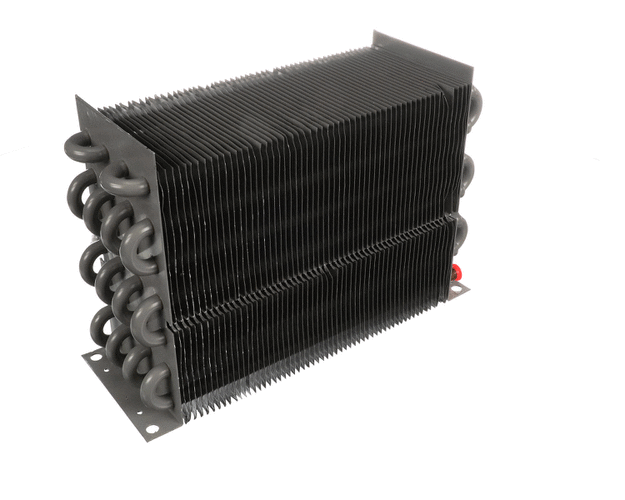 305-496D 0.38 in. OD CTD 6 FPI 28 Tube Evaporator Coil - 9 x 7 x 4 in -  Beverage Air