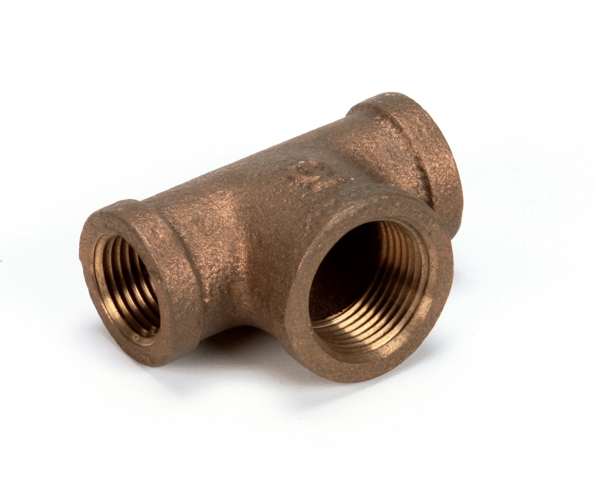 Picture of AccuTemp AT0P-3614-1 Brass Bull Head Tee