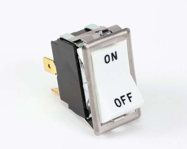 Picture of Blodgett 6501 DPST White Rocker Switch