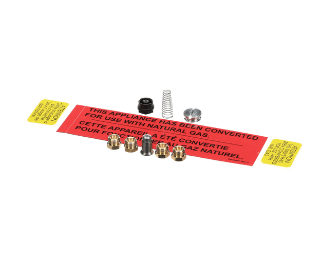 Picture of Pitco B7510082-C SG14R Conversion Kit - Liquid Propane to Natural Gas VS820