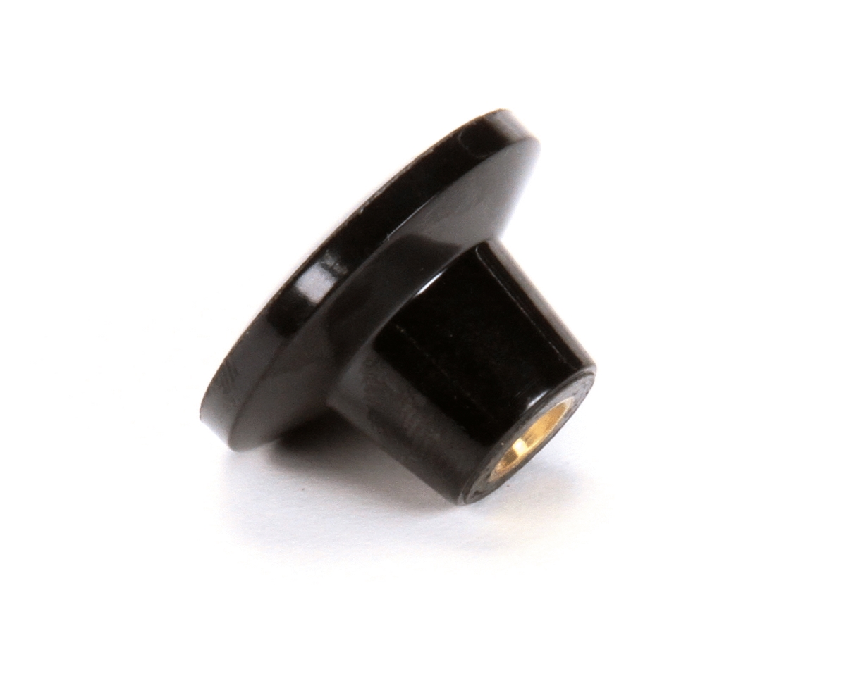 Picture of Lang 2R-70701-25 Damper Plastic Plain Knob&#44; Black