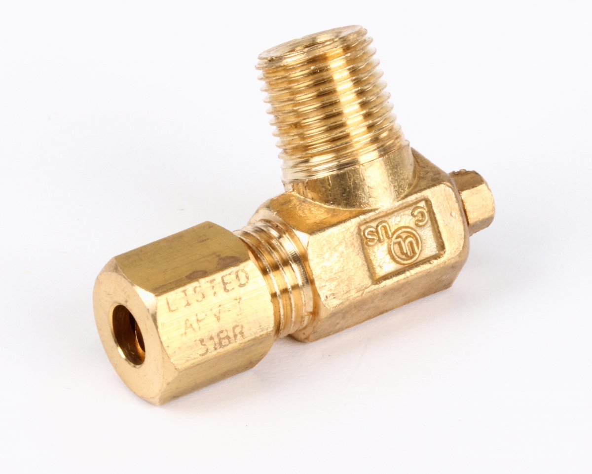 Picture of Imperial 1604 0.187CC x 0.125 in. NPT 90 deg Elbow Adjustment Orifice Pilot