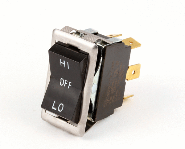Picture of Blodgett 6503 DPDT Black Rocker Switch
