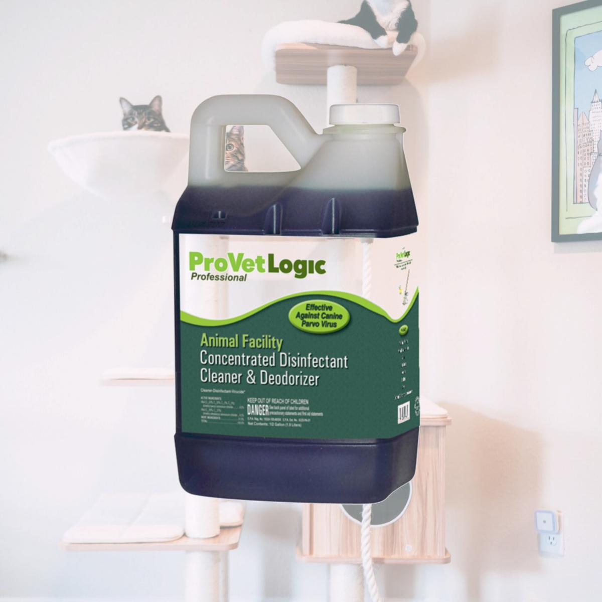 Picture of ProVetLogic V01-.5MN-005M Animal Facility Disinfectant 2 Pack- 0.5 Gallon EZ Pour Bottle