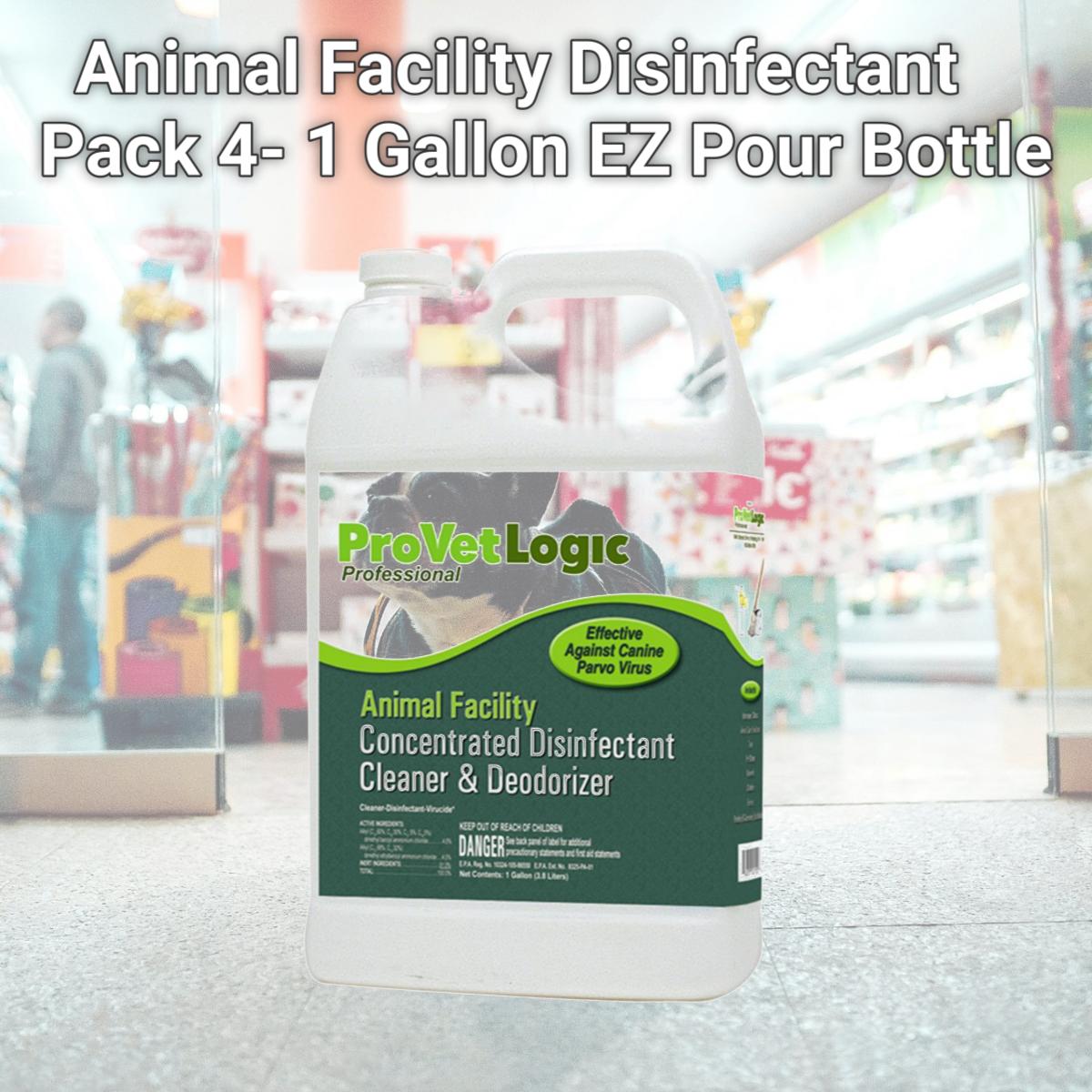 Picture of ProVetLogic V01-14MN Animal Facility Disinfectant Pack 4- 1 Gallon EZ Pour Bottle