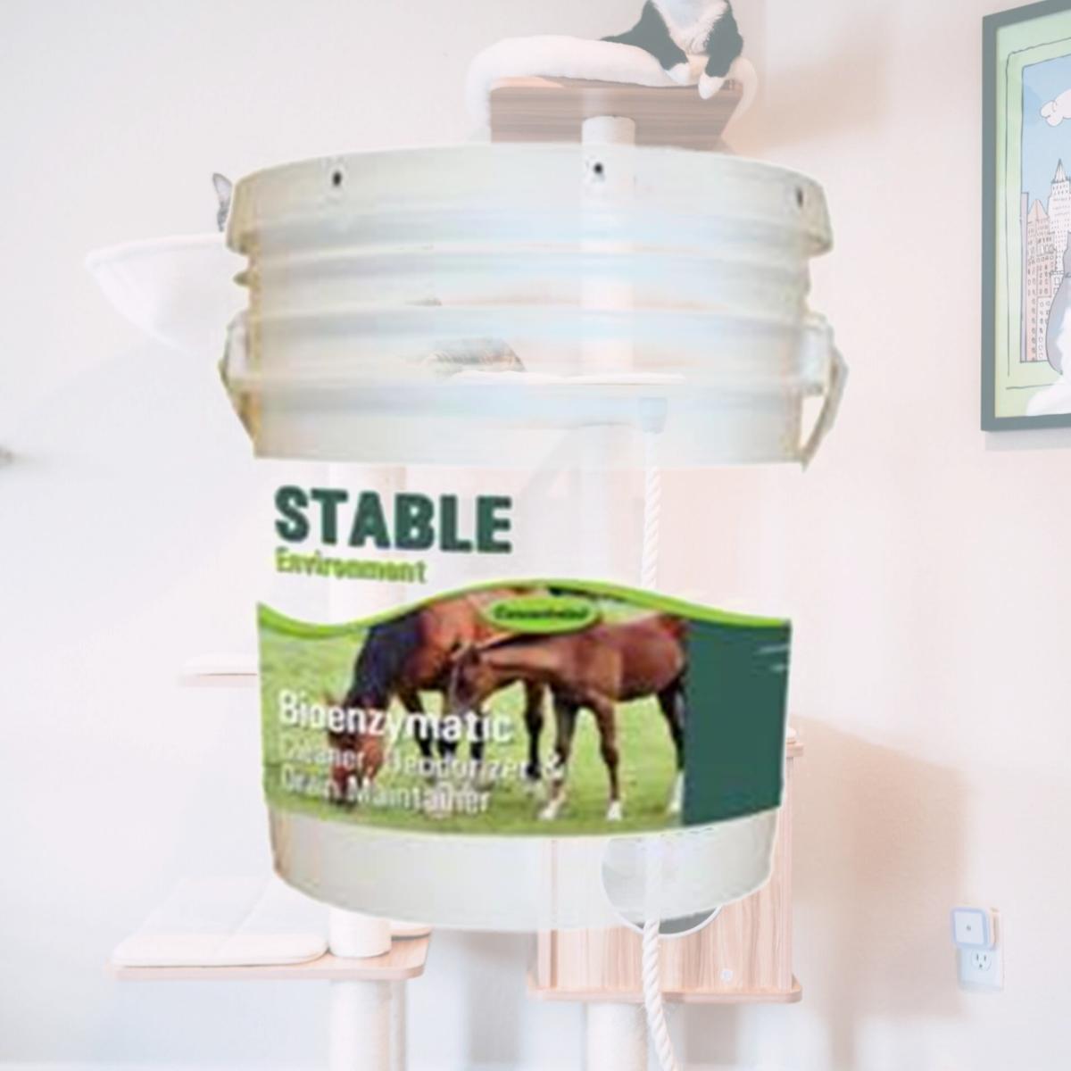 Picture of ProVetLogic V09-05MN STABLE Environment Concentrated Enzymatic Cleaner 5 Gallon Pail