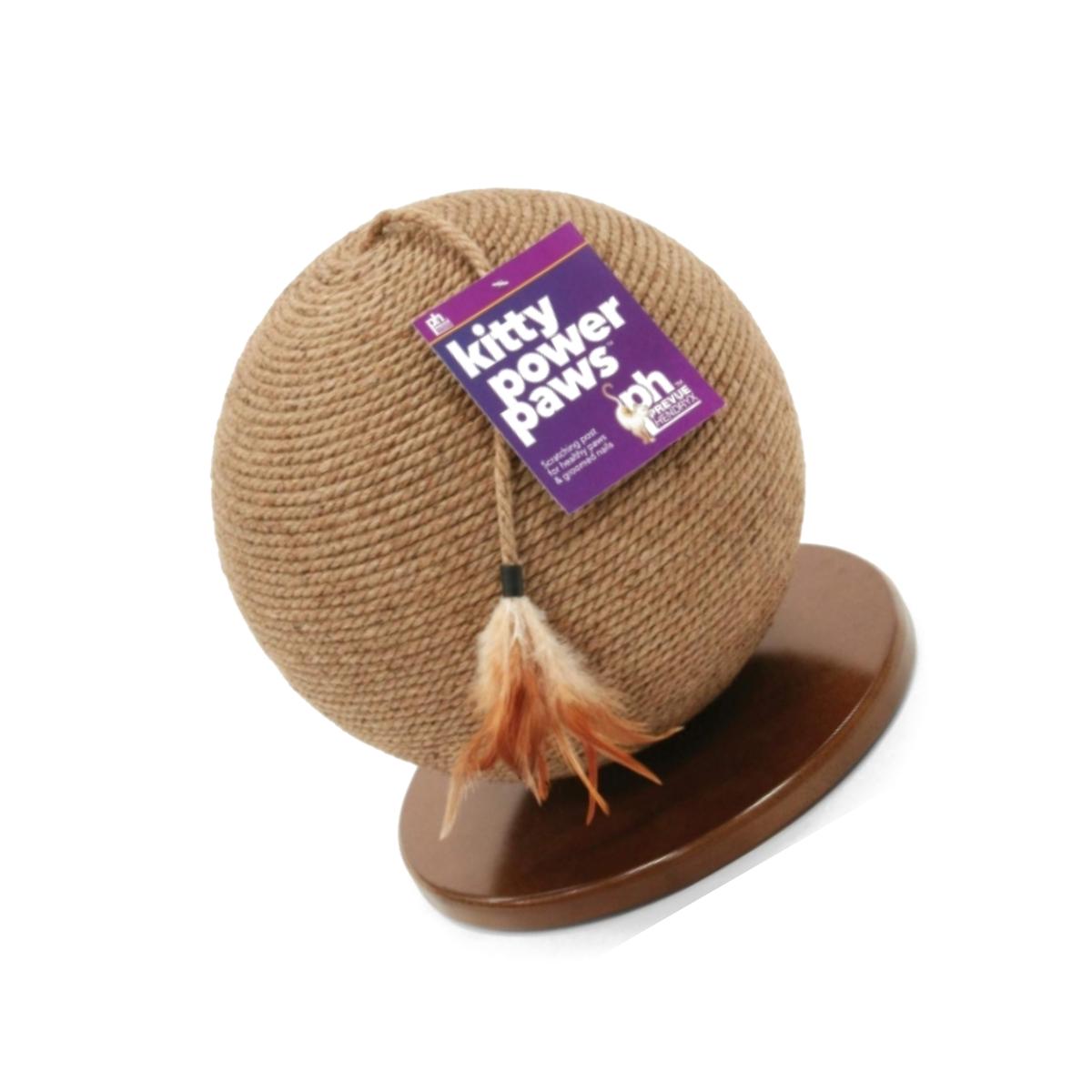 Picture of Prevue Hendryx 7130 Kitty Power Paws Sphere Scratching Post