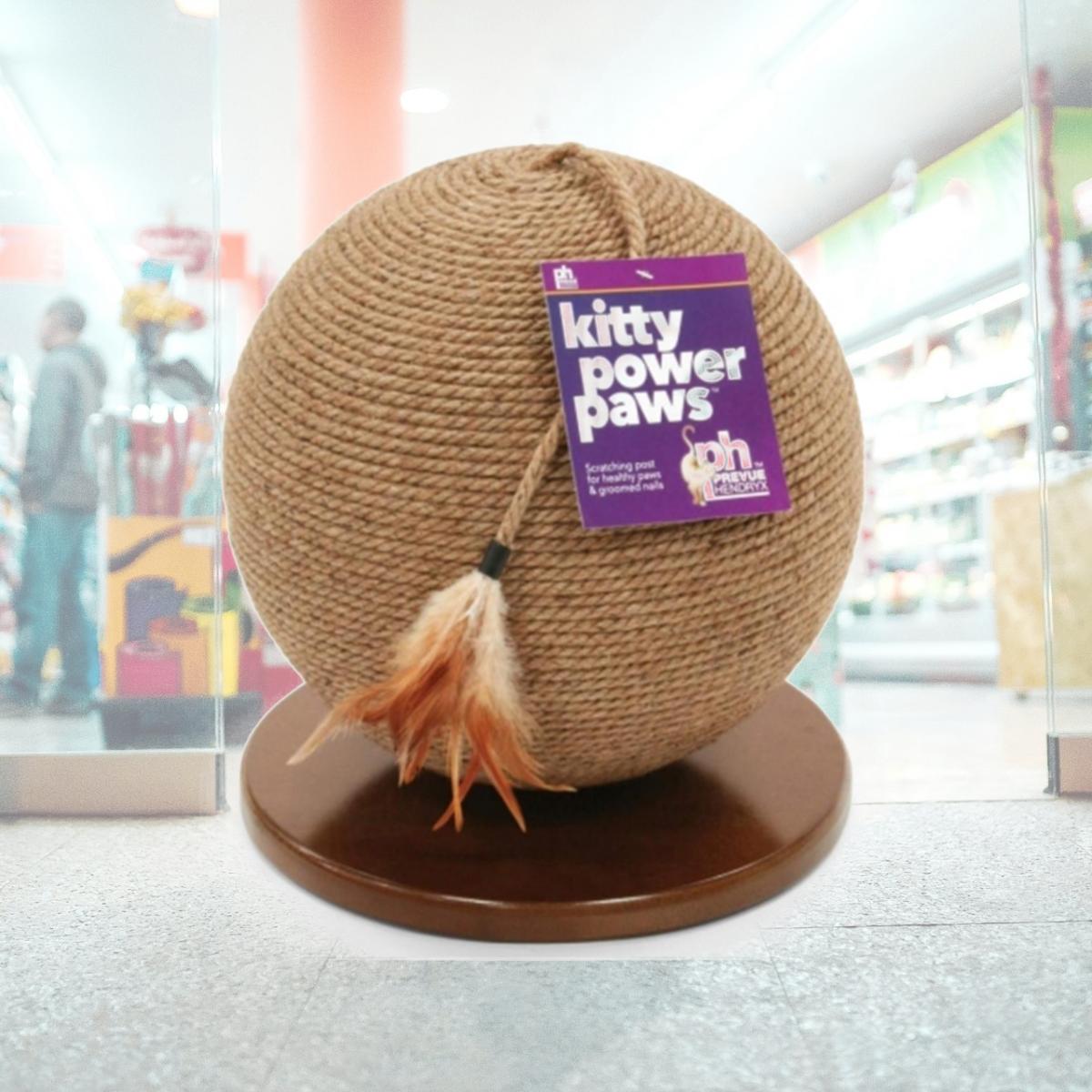 Picture of Prevue Hendryx 7130 Kitty Power Paws Sphere Scratching Post