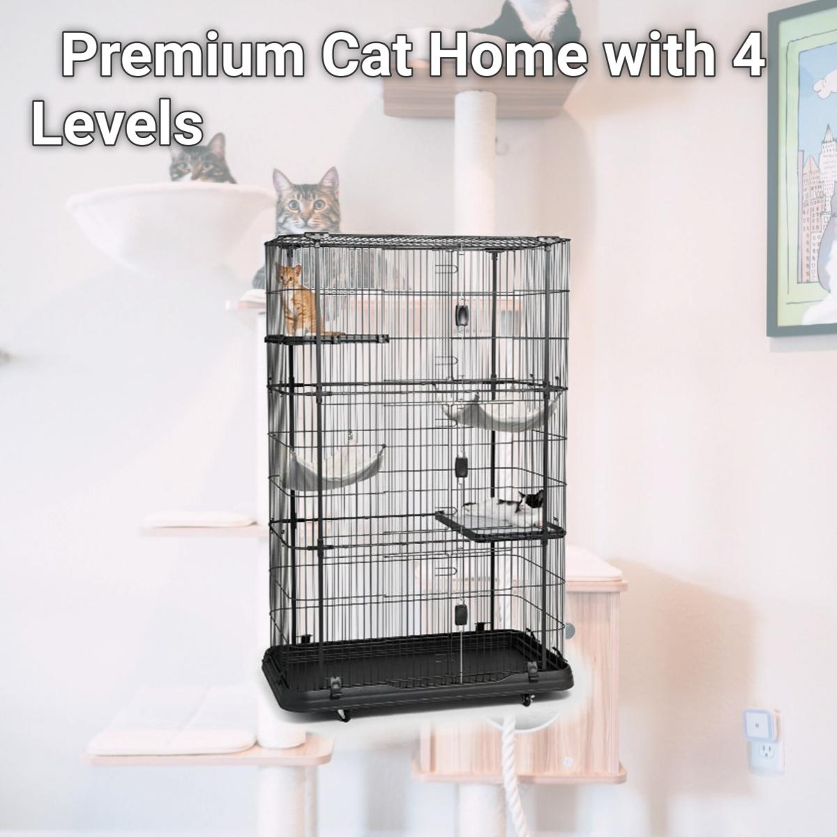 Picture of Prevue Hendryx 7500 Premium Cat Home with 4 Levels