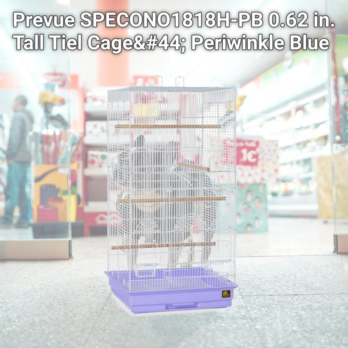 Picture of Prevue SPECONO1818H-PB 0.62 in. Tall Tiel Cage&#44; Periwinkle Blue
