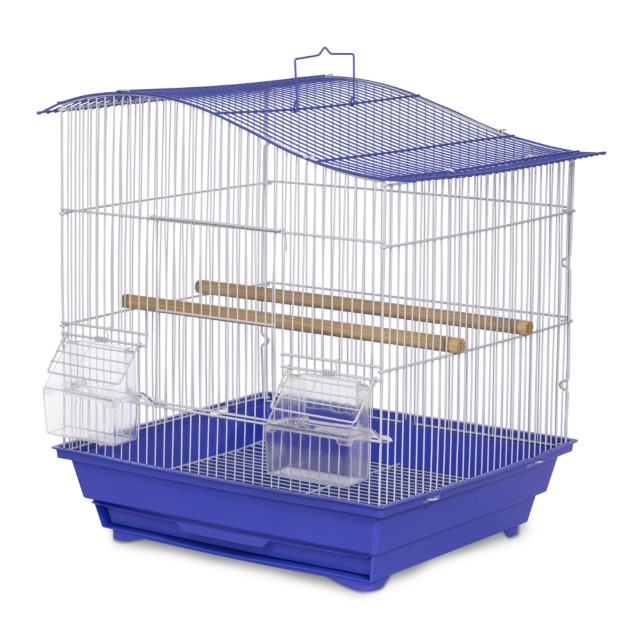 Picture of Prevue SP41613B-W 0.37 in. Soho Wave Top Roof Cage&#44; Blue & White