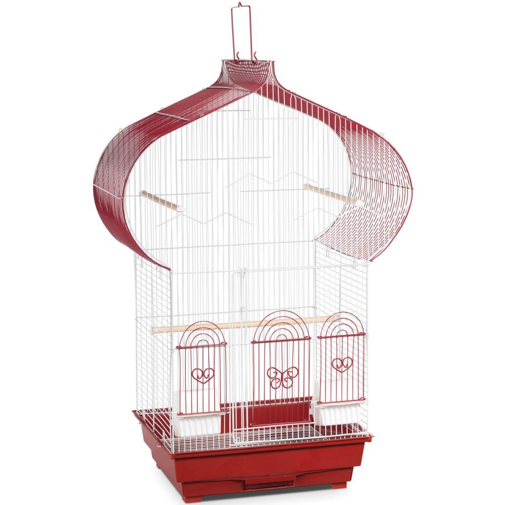 Picture of Prevue SP1620-1 0.5 in. Casbah Parakeet Bird Cage&#44; Red
