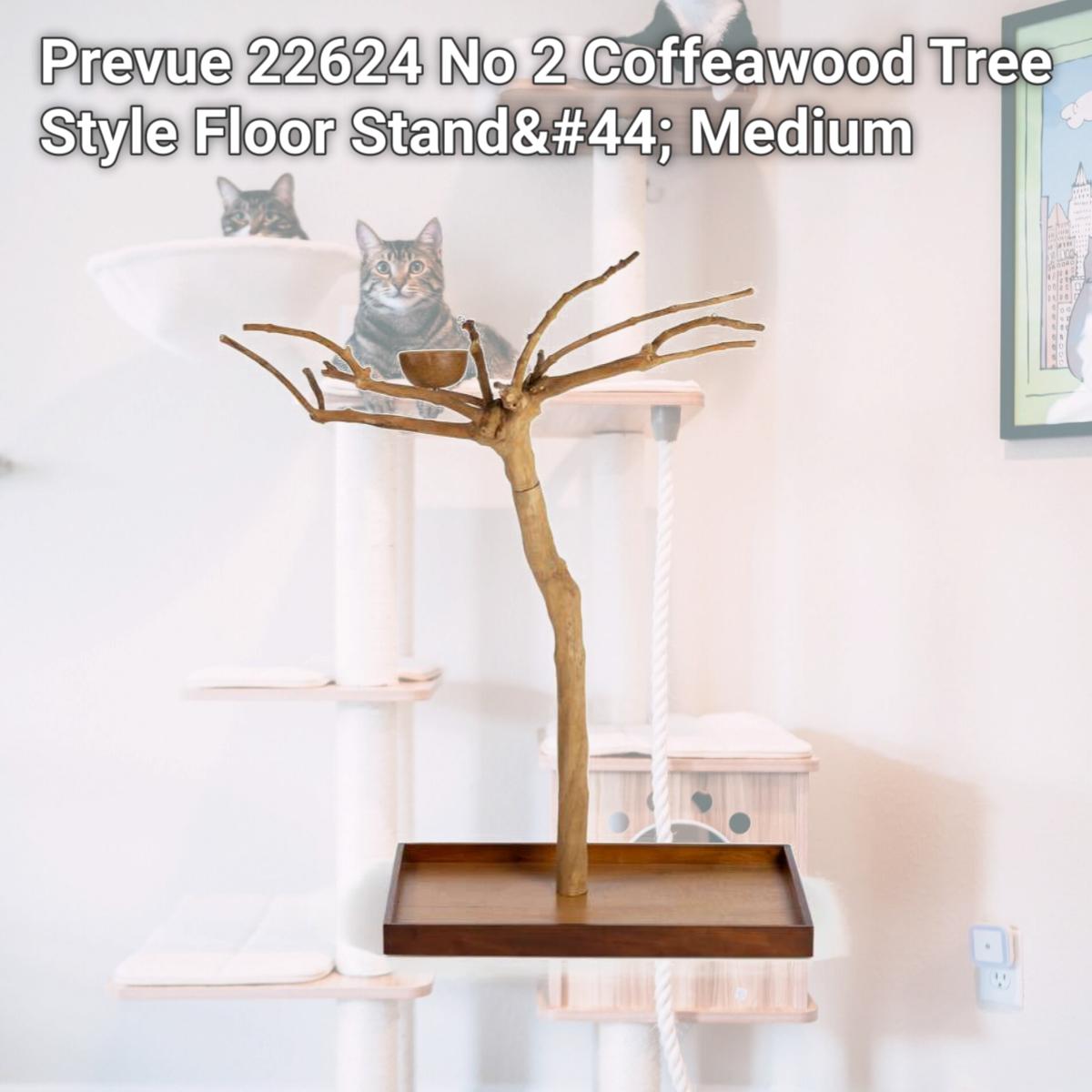 Picture of Prevue 22624 No 2 Coffeawood Tree Style Floor Stand&#44; Medium