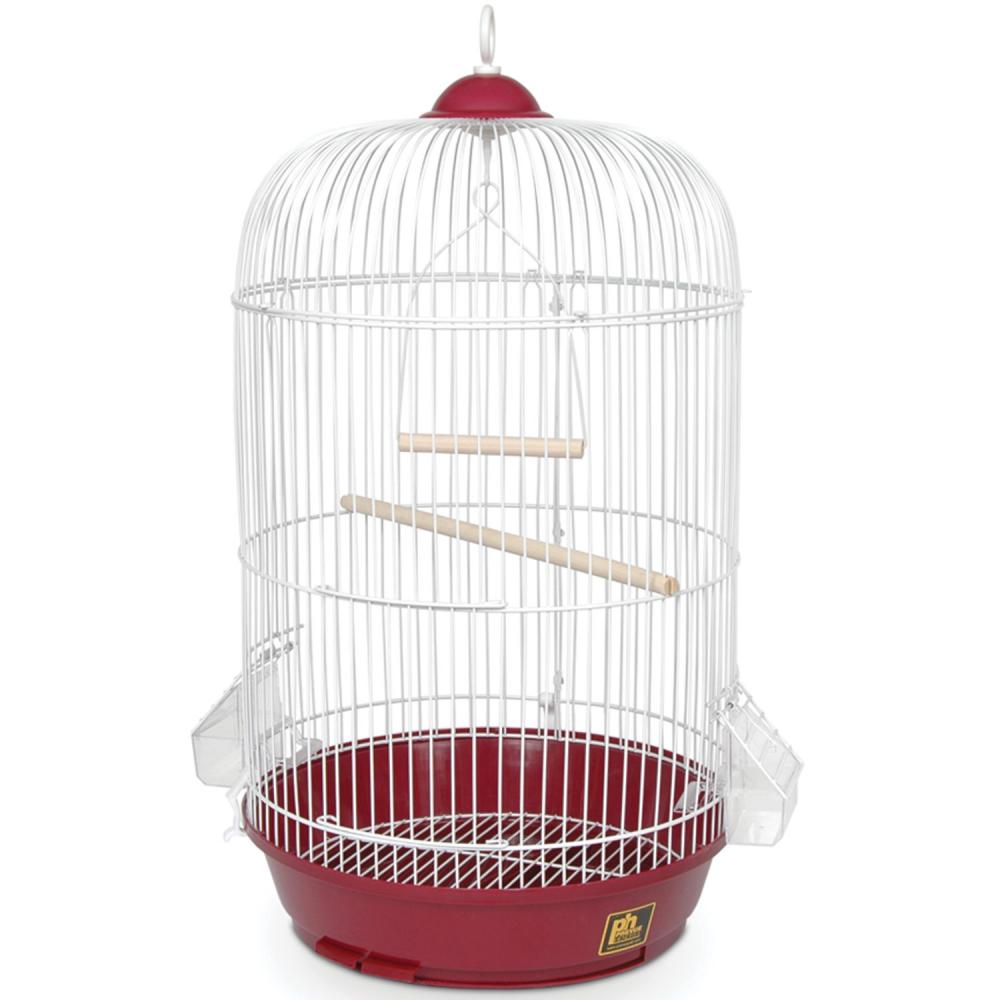 Picture of Prevue SP31999R Round Bird Cage&#44; Red - Small