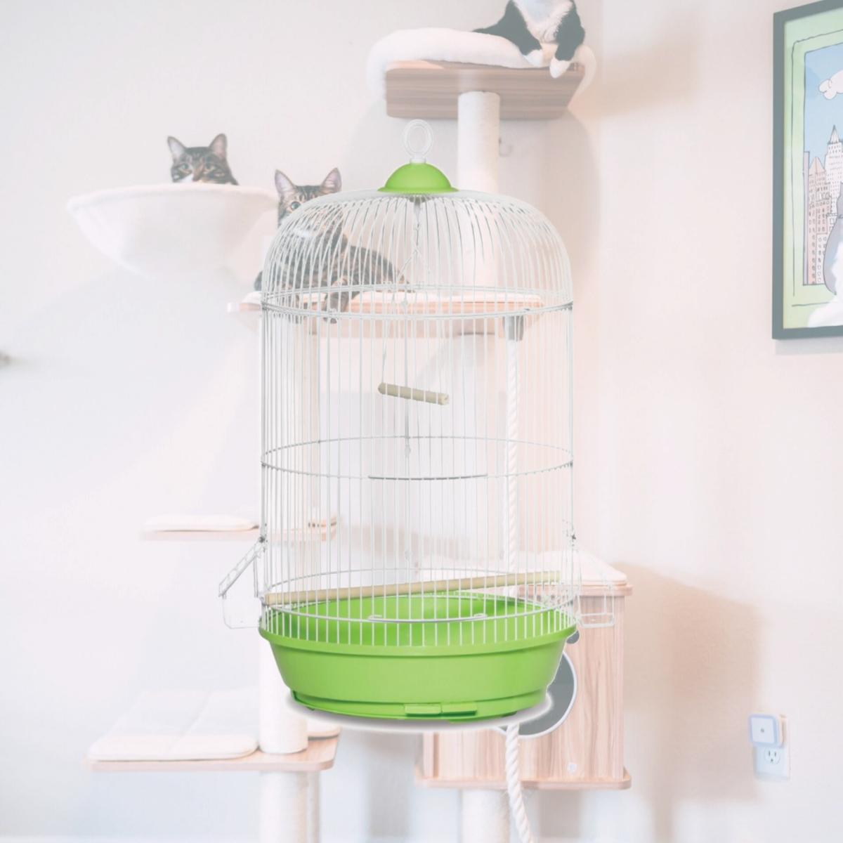 Picture of Prevue SP31999G Round Bird Cage&#44; Green - Small