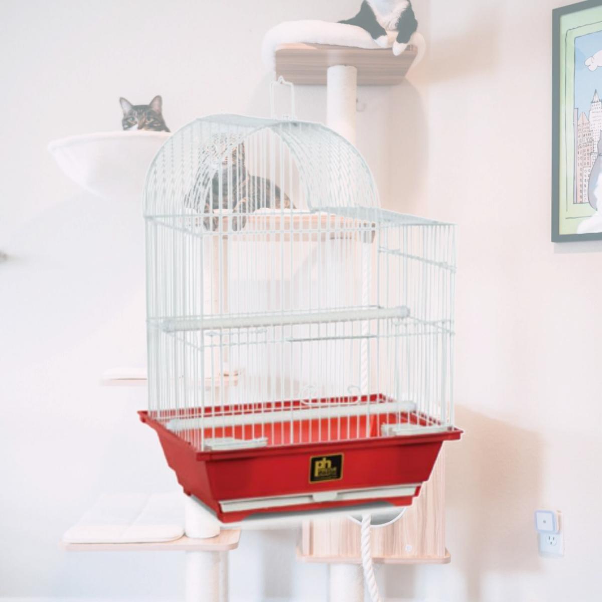Picture of Prevue SP50011 Grille Bird Cage&#44; Red - Small