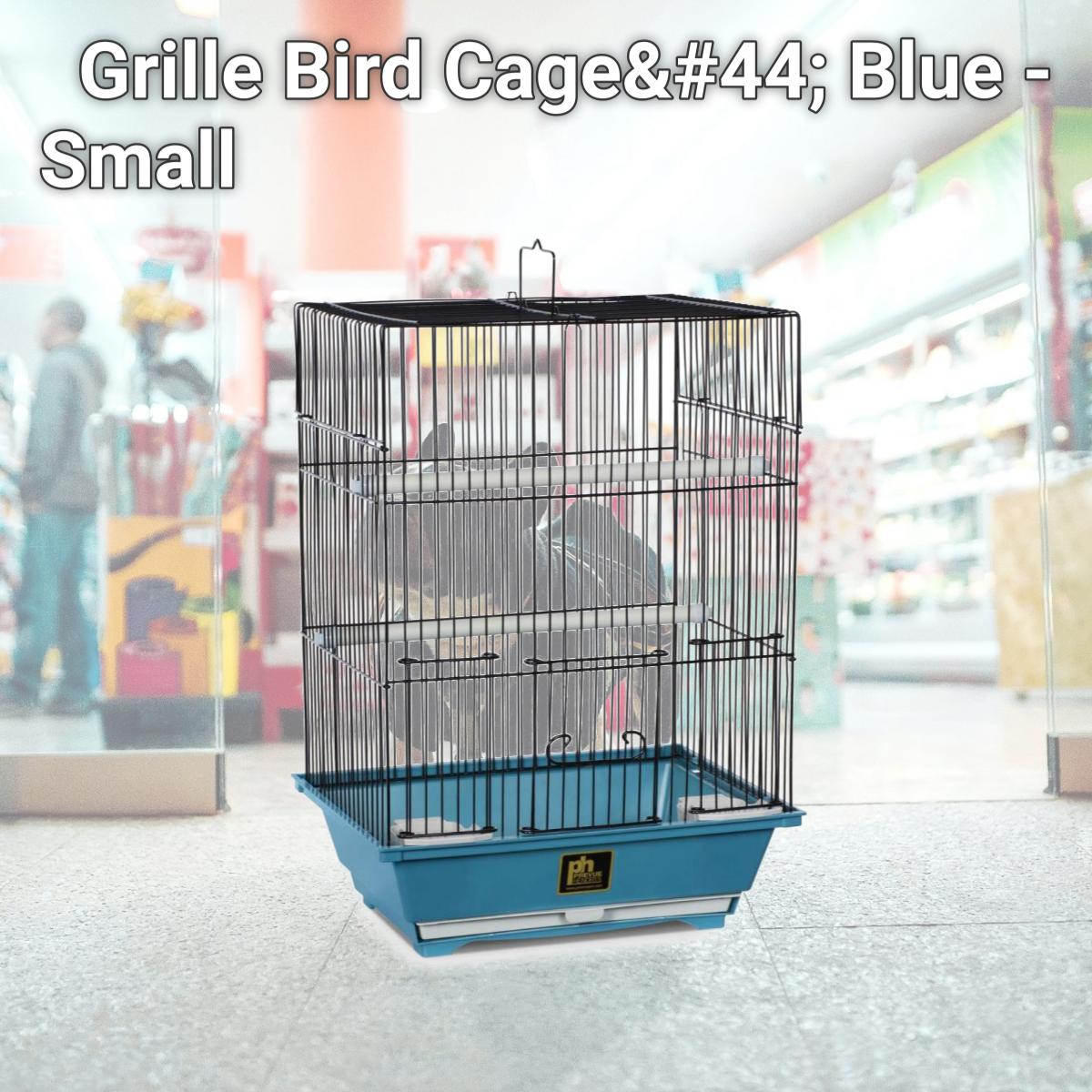 Picture of Prevue SP50021 Grille Bird Cage&#44; Blue - Small