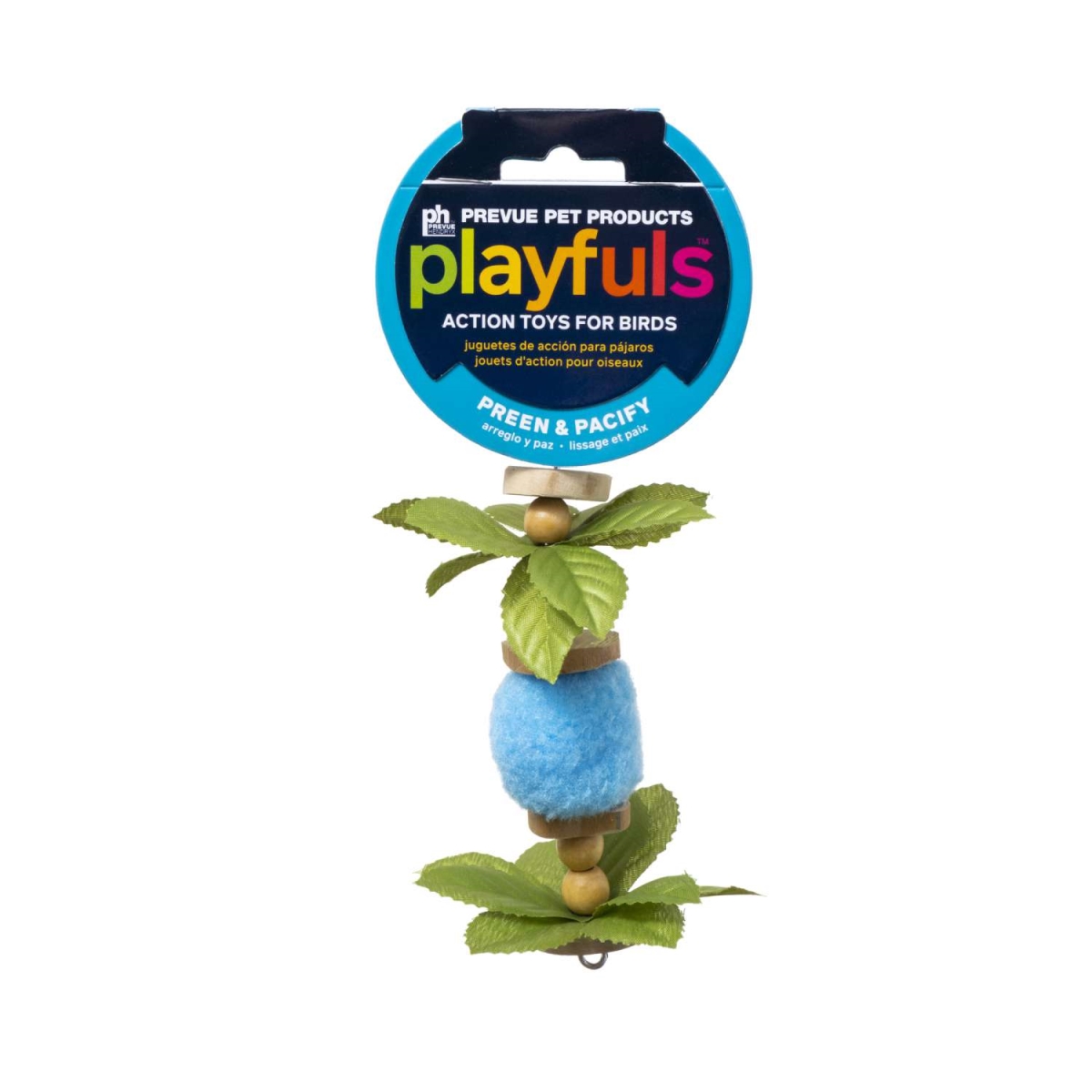 Picture of Prevue 60233 Berry Puff Bird Toy, Multi Color