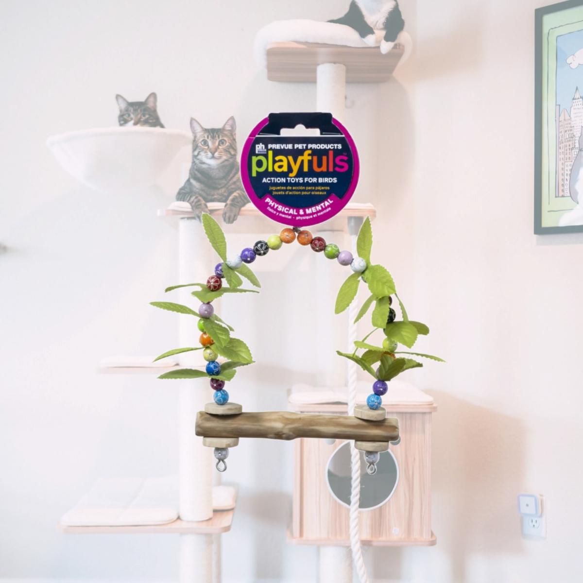 Picture of Prevue 60235 Birds of Paradise Swing Bird Toy, Multi Color