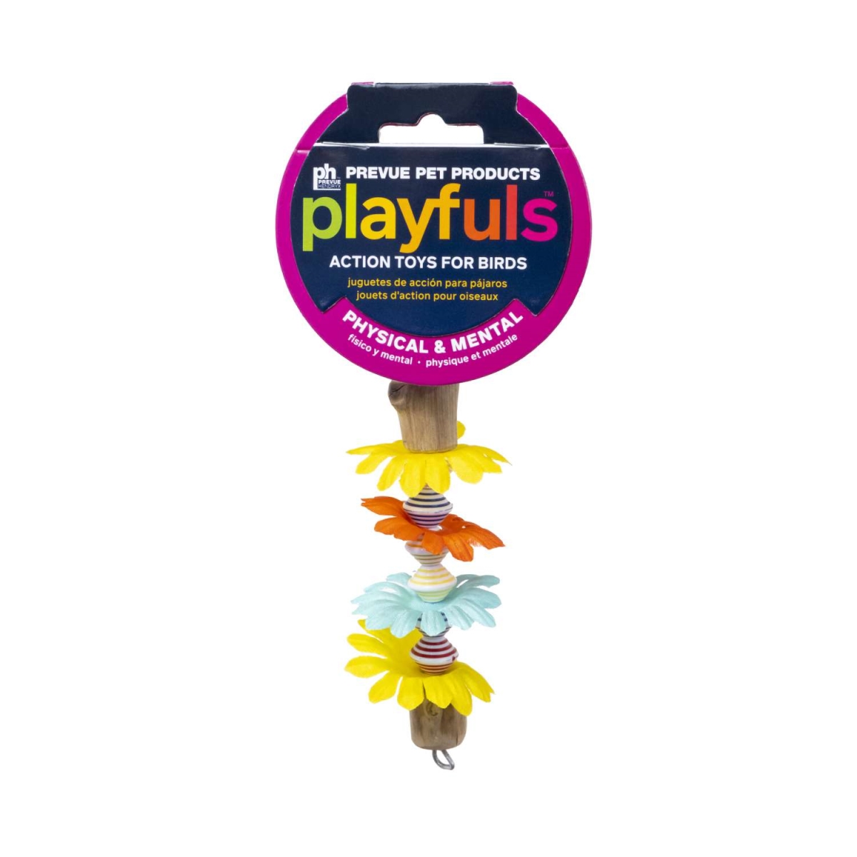 Picture of Prevue 60238 Kauai Totem Bird Toy&#44; Multi Color