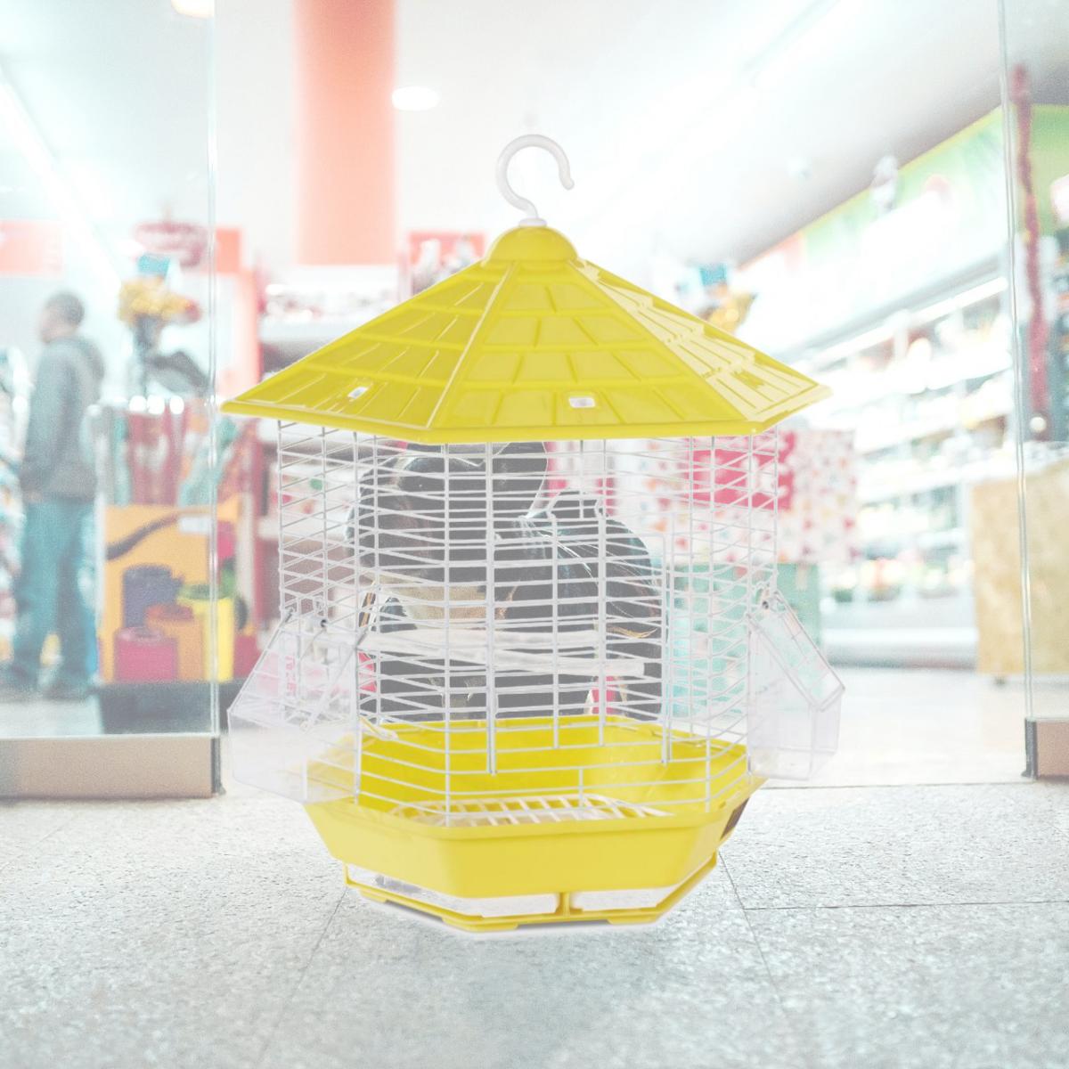 Picture of Prevue SP31997YELLOW 16.75 x 10 in. Dia. Bali Bird Cage&#44; Yellow