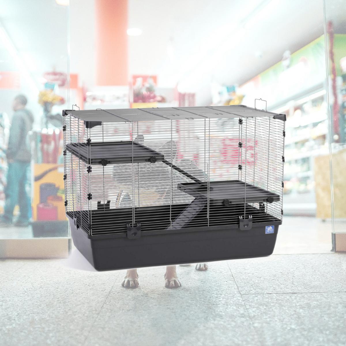 Picture of Prevue Pet 5528 Suburban Universal Small Animal Home&#44; Gray